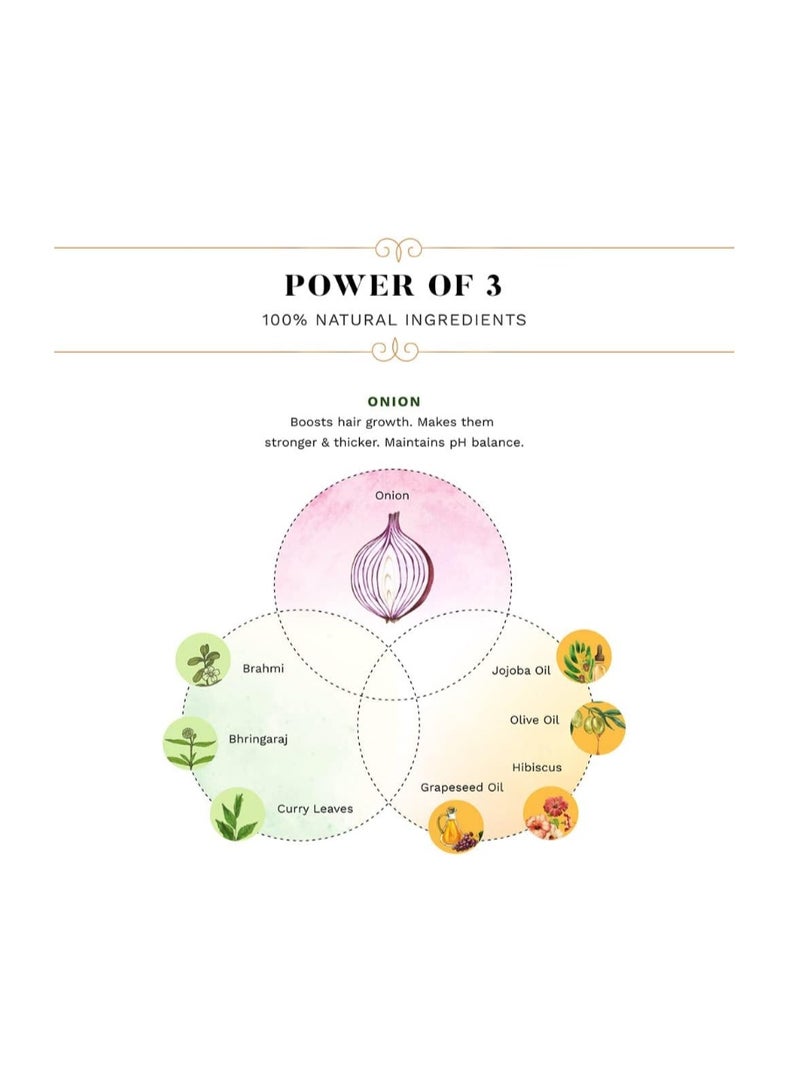 سيسا زيت سيسا بالبصل للشعر 200 مل - يدعم نمو الشعر ويقلل من تساقطه - Image 3